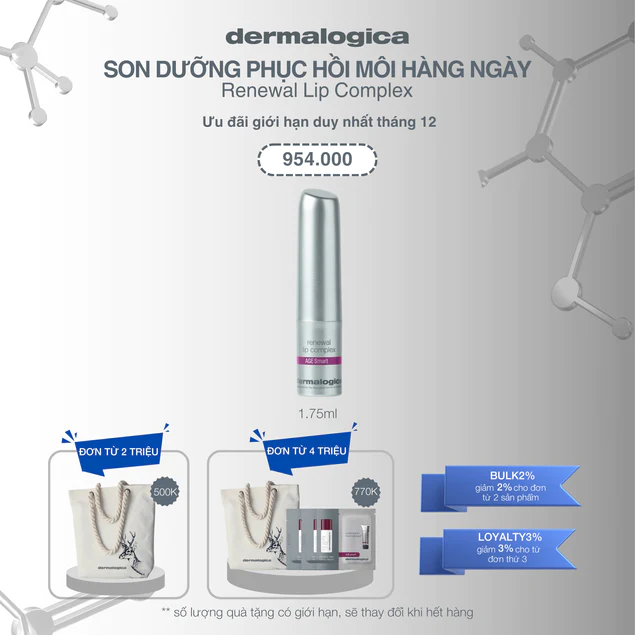 Renewal Lip Complex - Son dưỡng môi hằng ngày làm mịn + phục hồi